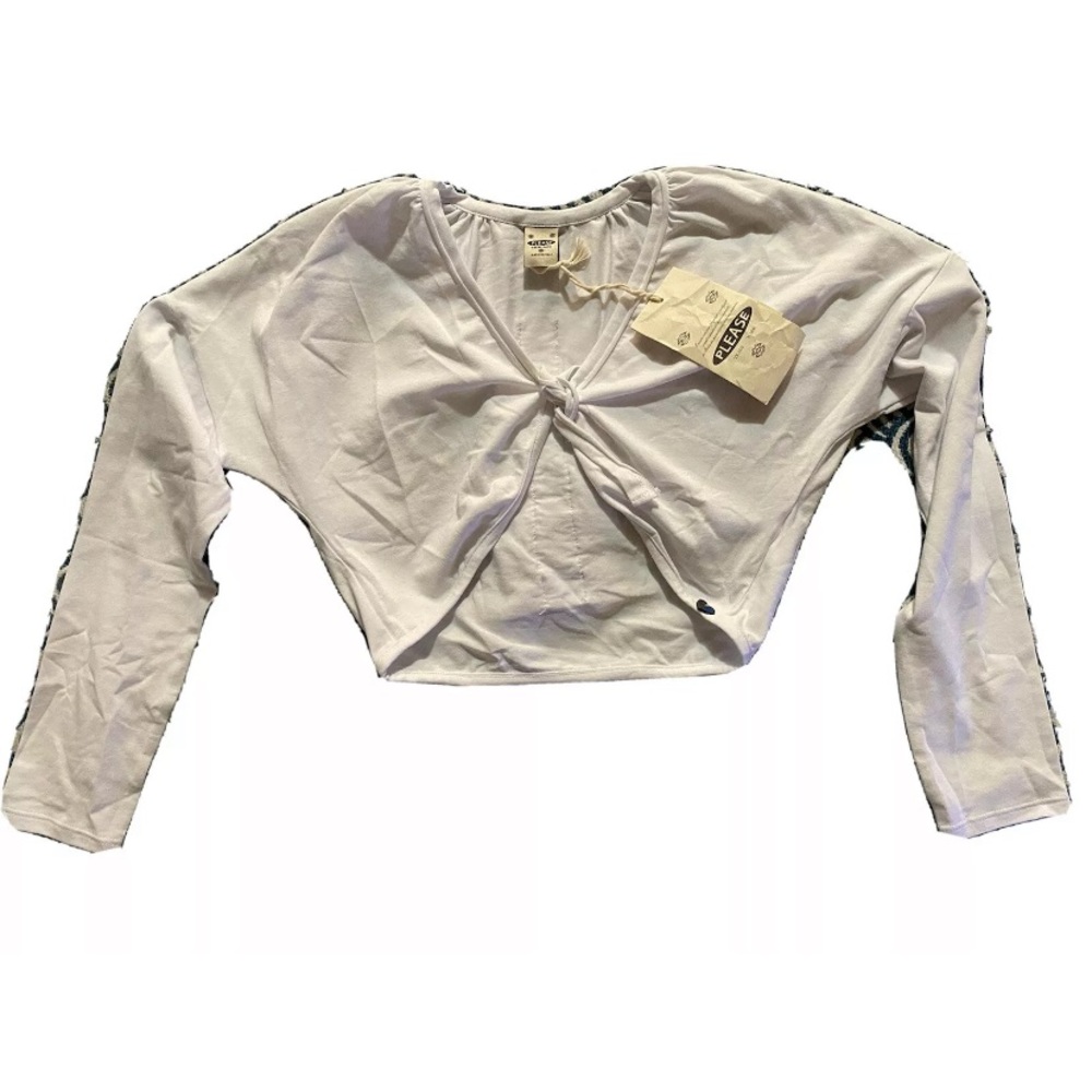 Girls cardigan with ruffle detail on back size 14